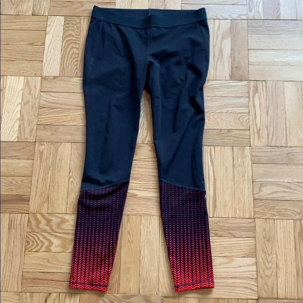 GapFit Blue/Red Full Length Leggings